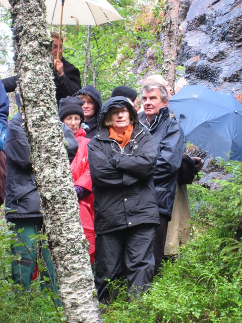 2007 Exkursion Sparbu. N. Wicker, Ch. Behr, A.-B. Sørensen, L. v. Impe