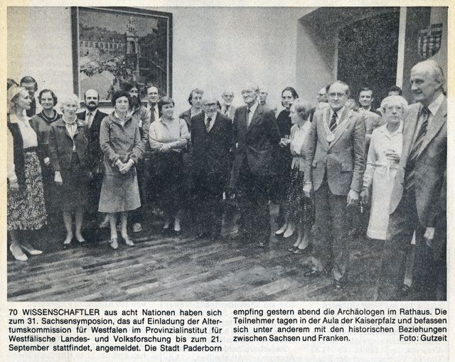 Paderborn 1980 Gruppenfoto