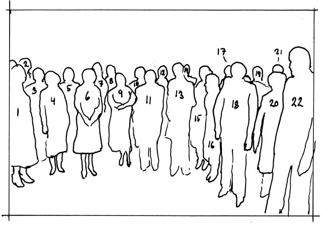 Paderborn 1980 Gruppenfoto Identifikationshilfe